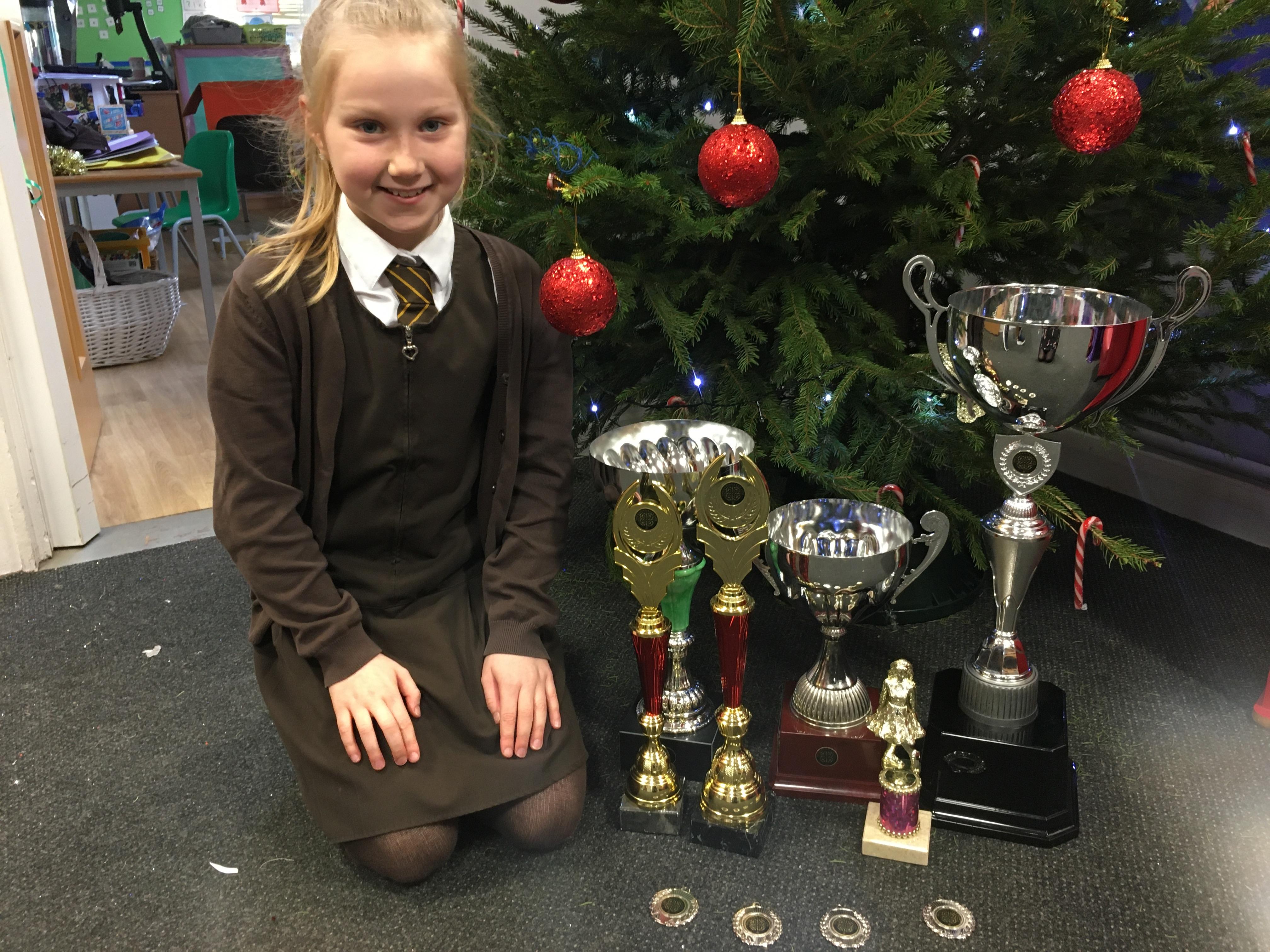 Heidi competes in Irish Dancing competitions- Wow!